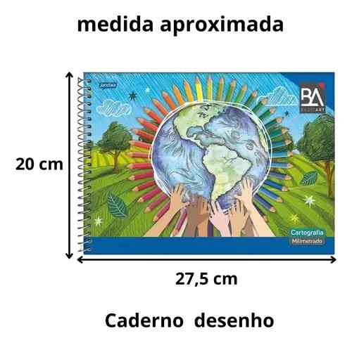 CADERNO DESENHO/CARTOGRAFIA BASIC C.D.